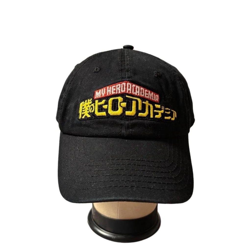My Hero Academia Black Embroidered Baseball Cap Anime‎ OSFM Cosplay Dad Hat